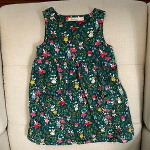 Corduroy jumper with fairies